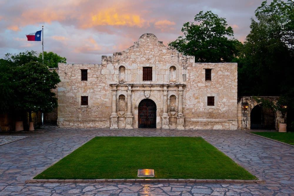 The alamo in san antonio, texas.