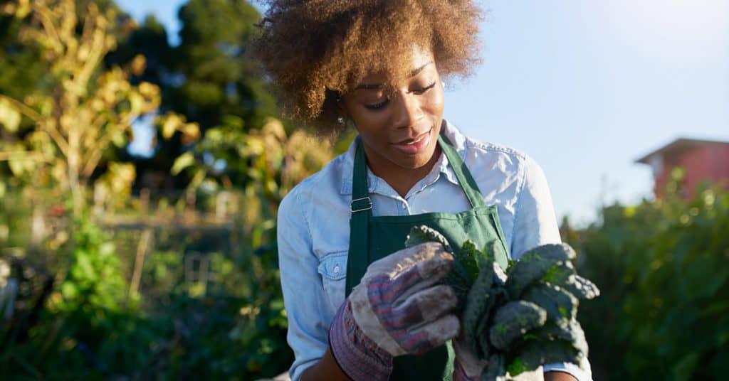 African-American-Woman-Gardner