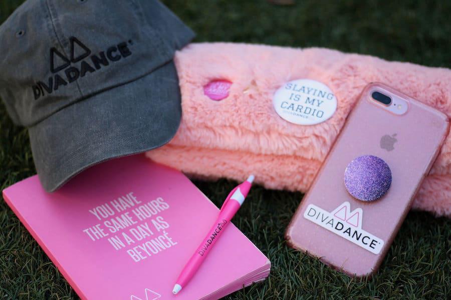 DivaDance Hat Button Notebook Sticker
