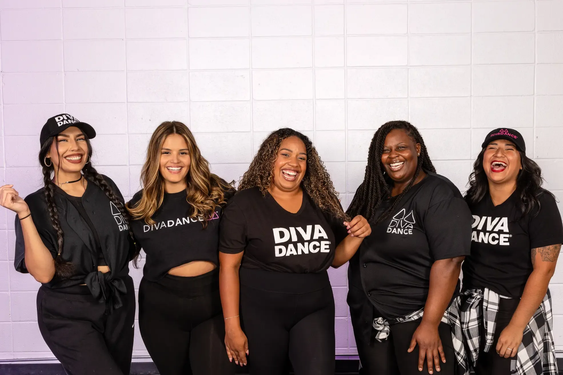 Diva's in front of white background