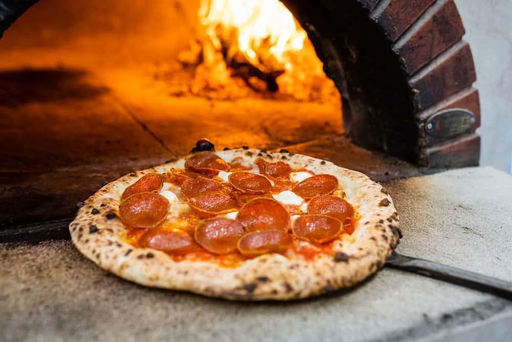 Woodfired pizza during the Old Town Scottsdale Food Tour