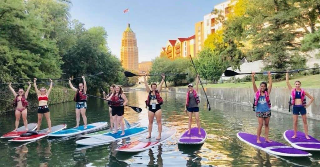 Paddle Boarding - Adult Birthday Party Ideas