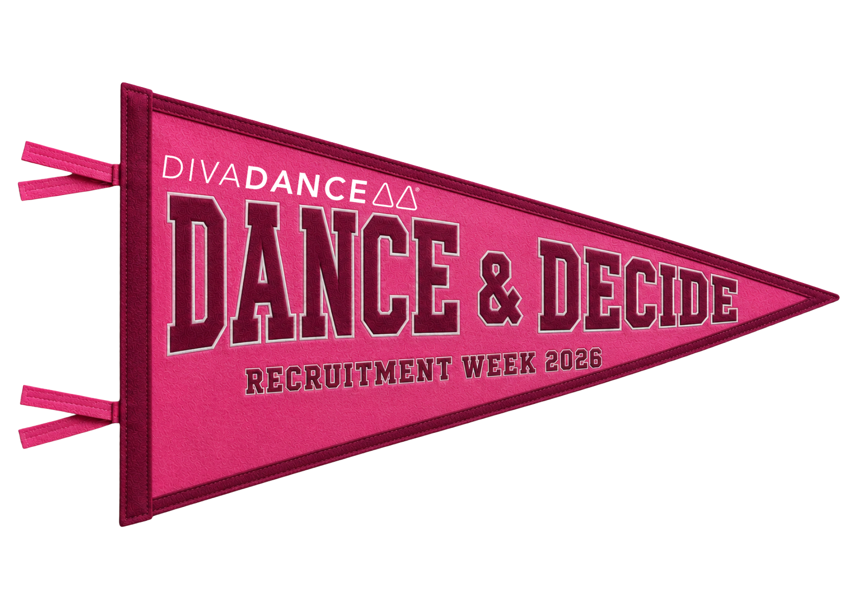 DivaDance Dance & Decide Recruitment Week 2026 pennant