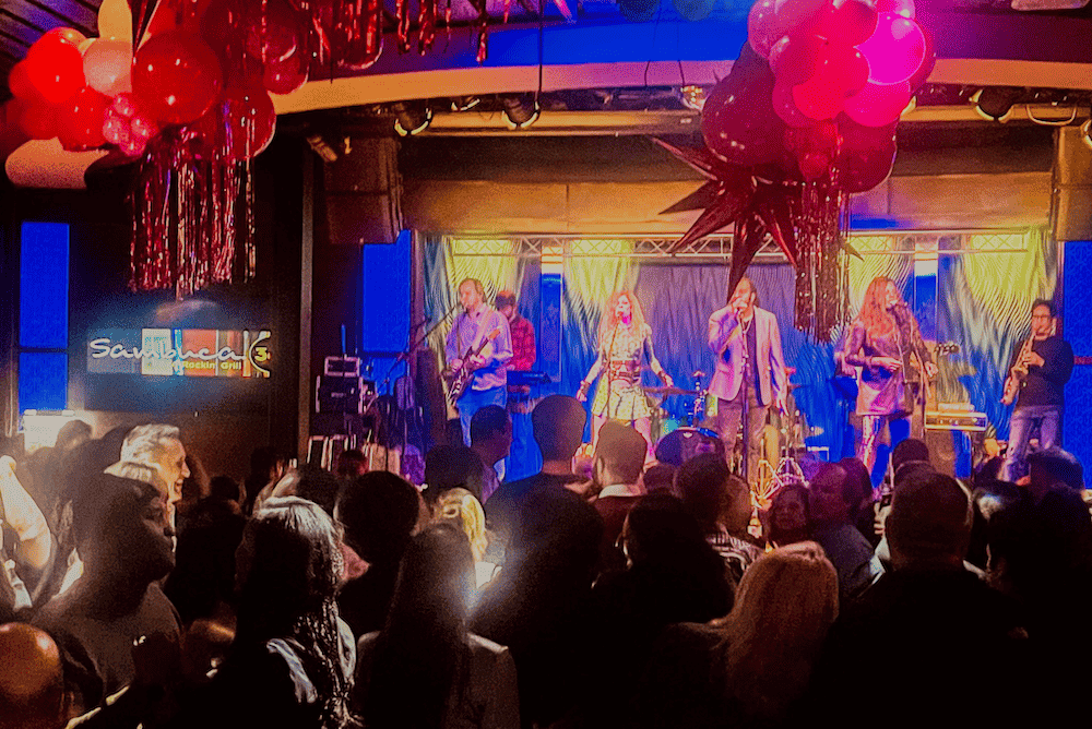 party and dancing at Sambuca 360 nightclub in Texas